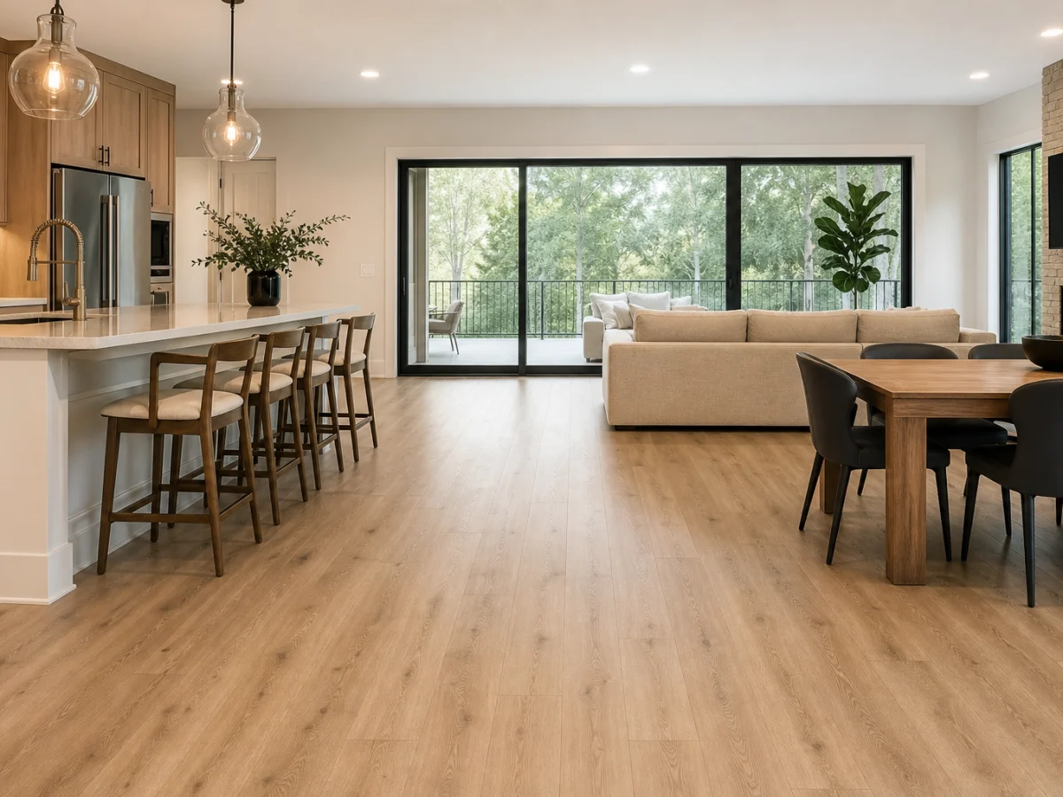 Кварцвинил Fine Floor в интерьере