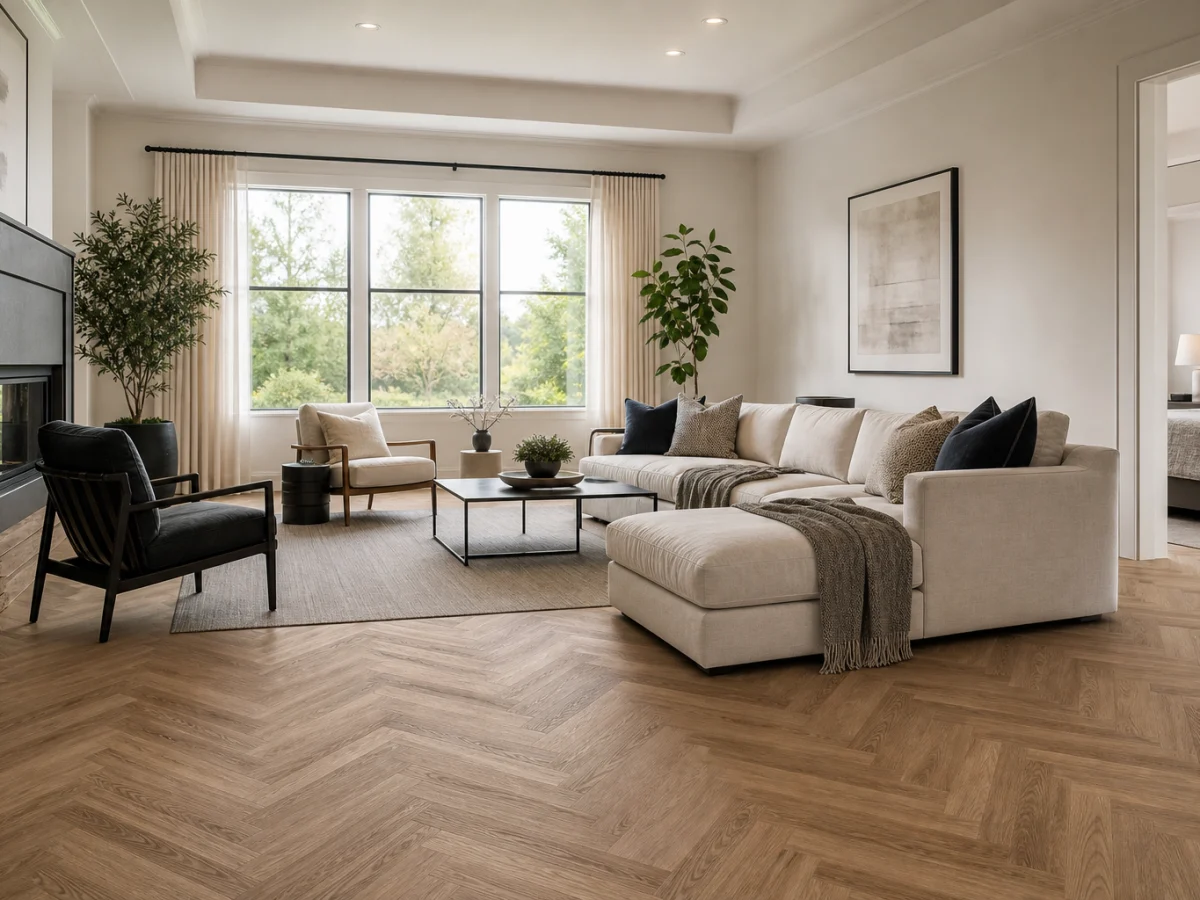 Chevron Alpine в интерьере
