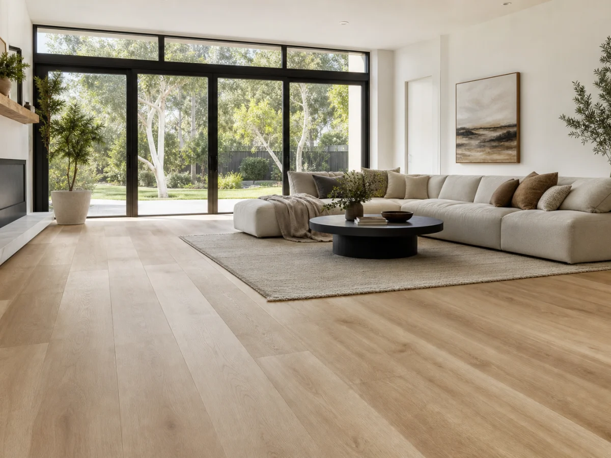 Fine Floor Rich в гостиной