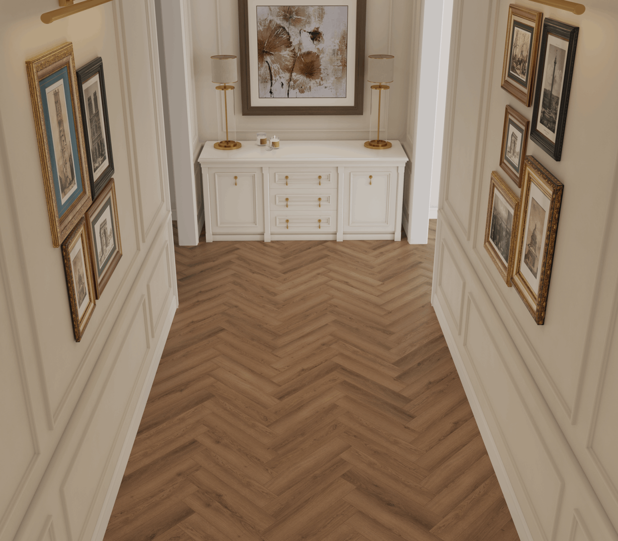 Кварц-винил (ПВХ плитка) Тулесна Арт Паркет Каскад (Tulesna Art Parquet Kaskad) 43 кл. от поставщика Консалт Паркет, детальное фото