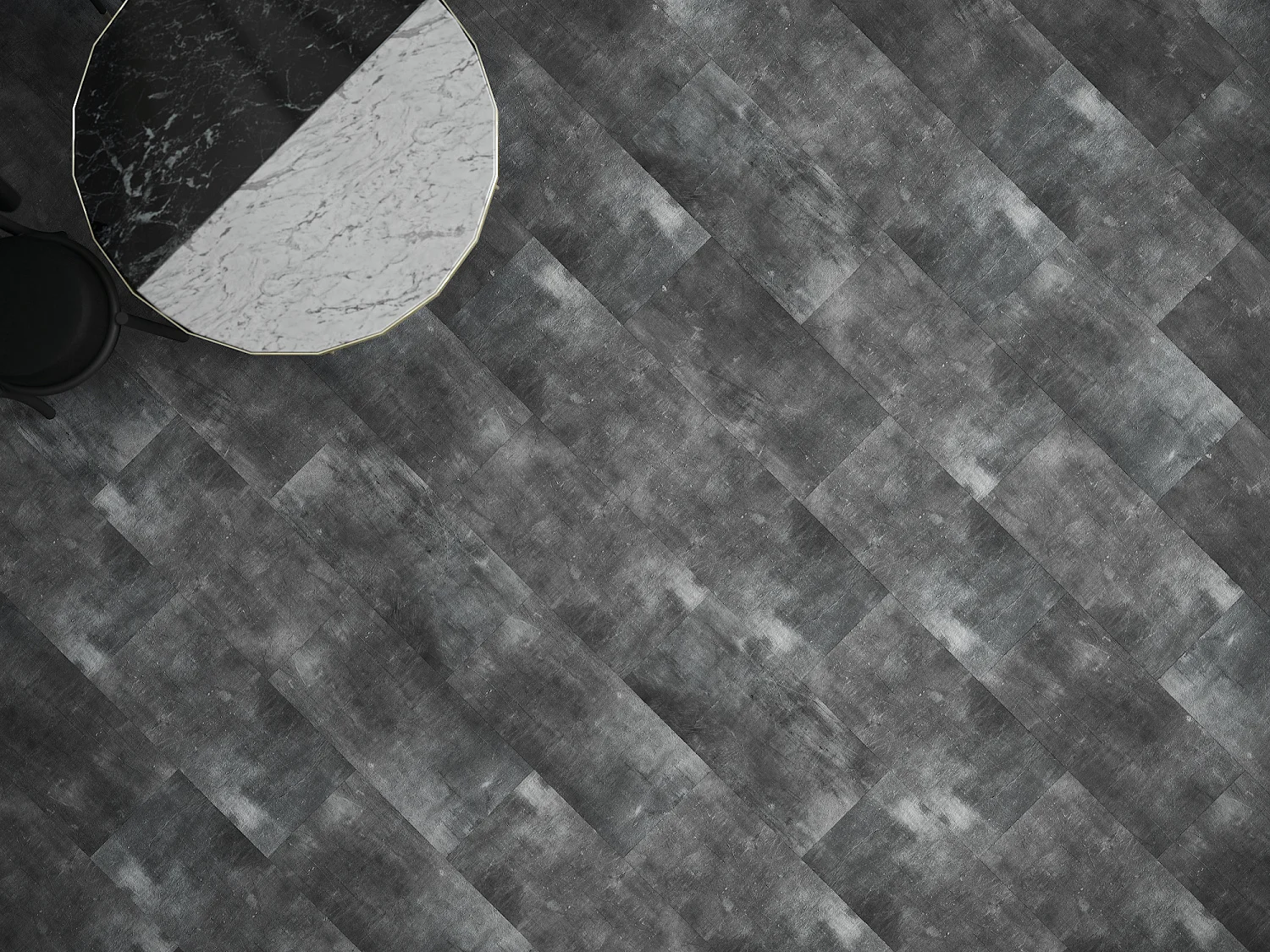 Кварц-винил (ПВХ плитка) ФайнФлор Камень клеевой FF-1440 Детройт (Stone Dry Back Fine Floor) 43 кл. от поставщика Консалт Паркет, детальное фото
