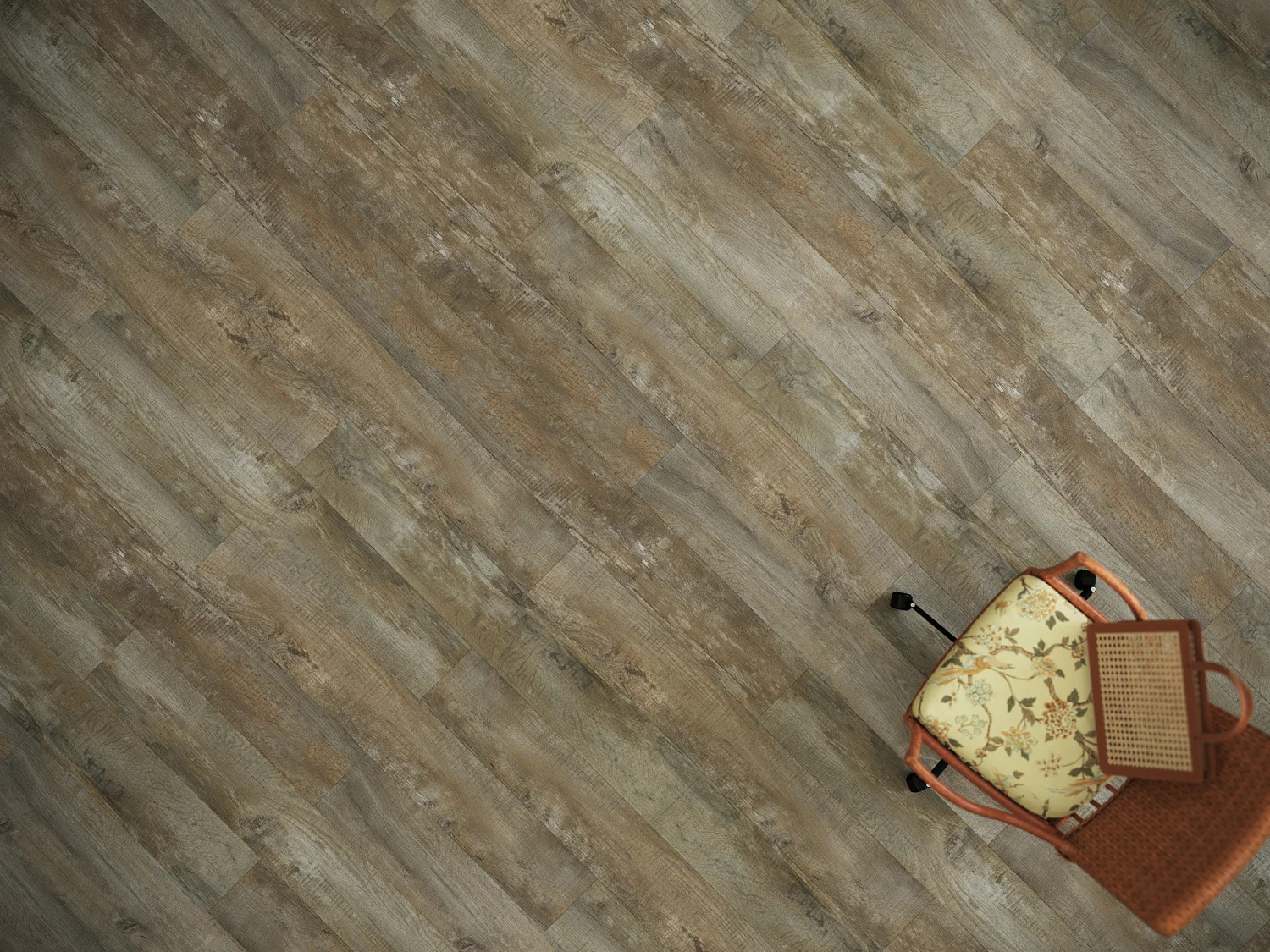Кварц-винил (ПВХ плитка) ФайнФлор Вуд клеевой FF-1420 Дуб Фуэго (Wood Dry Back Fine Floor) 43 кл. от поставщика Консалт Паркет, детальное фото