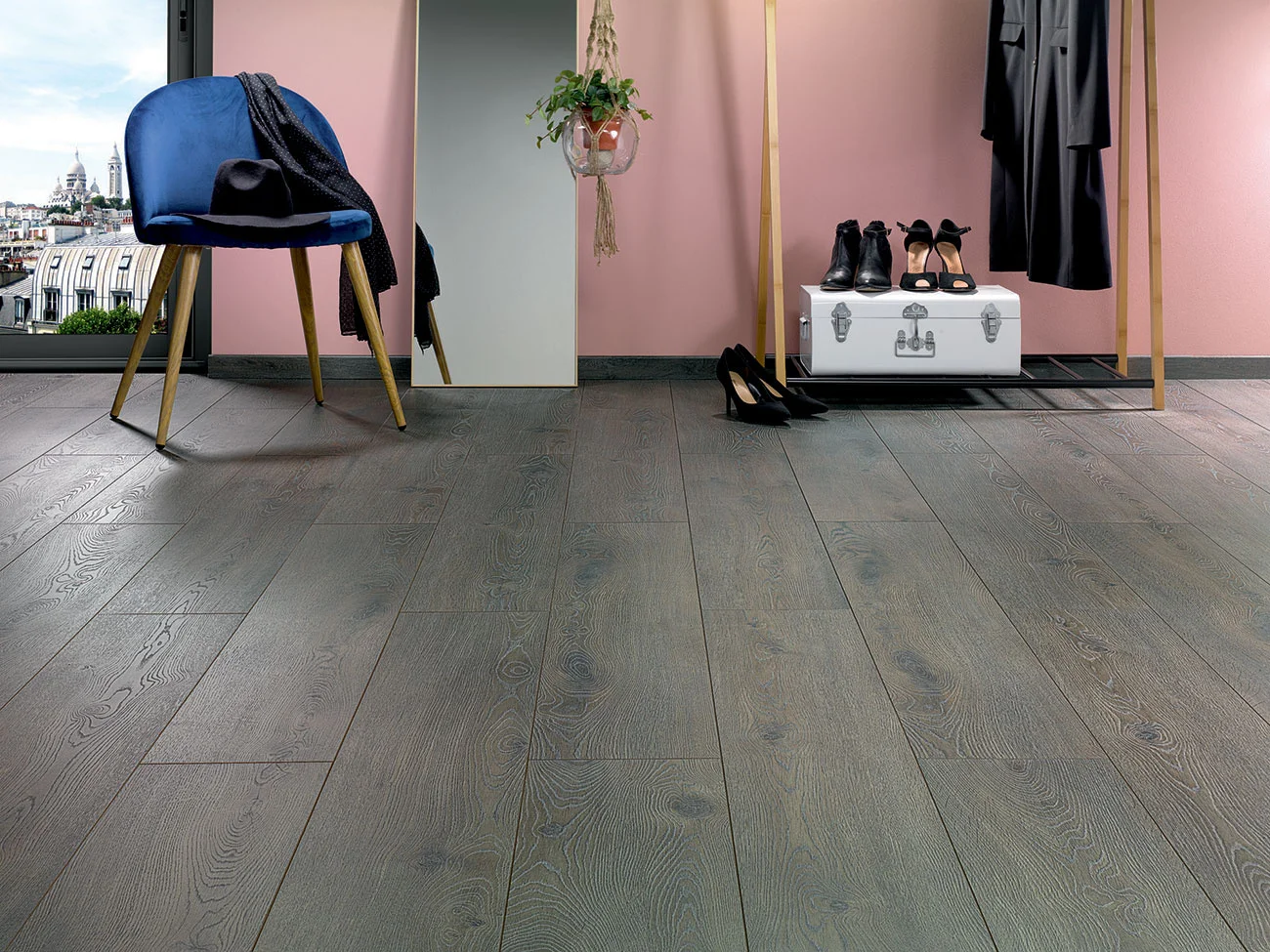 Ламинат Хомфлор Патио Медиум Вулкано (Homflor Patio Medium Volcano) 33 кл. от поставщика Консалт Паркет, детальное фото