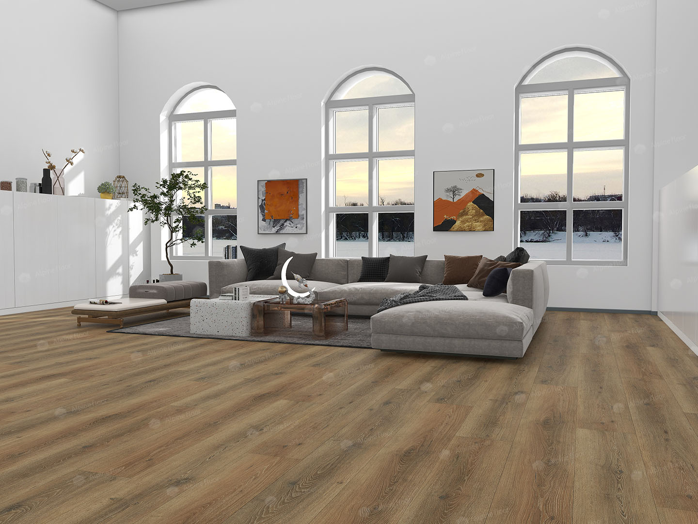 Кварц-винил (ПВХ плитка) Альпайн Флор Премиум XL СПС ECO 7-31 Дуб Эниф ABA (Alpine Floor PREMIUM SPC) 43 кл. от поставщика Консалт Паркет, детальное фото
