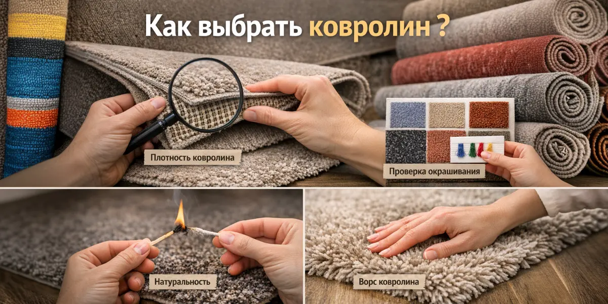 Как выбрать ковролин?