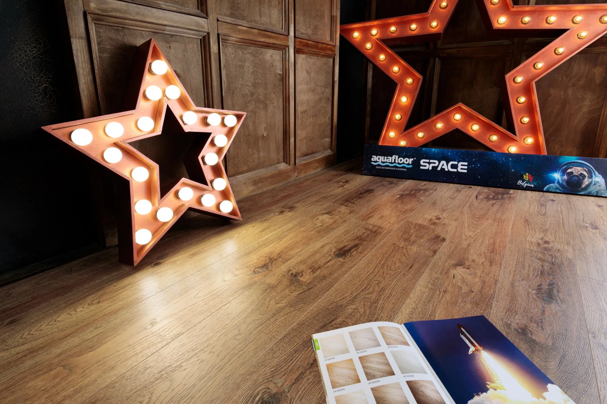 Кварц-винил (ПВХ плитка) Аквафлор Космос AF4039SPC (Aquafloor Space) 43 кл. от поставщика Консалт Паркет, детальное фото