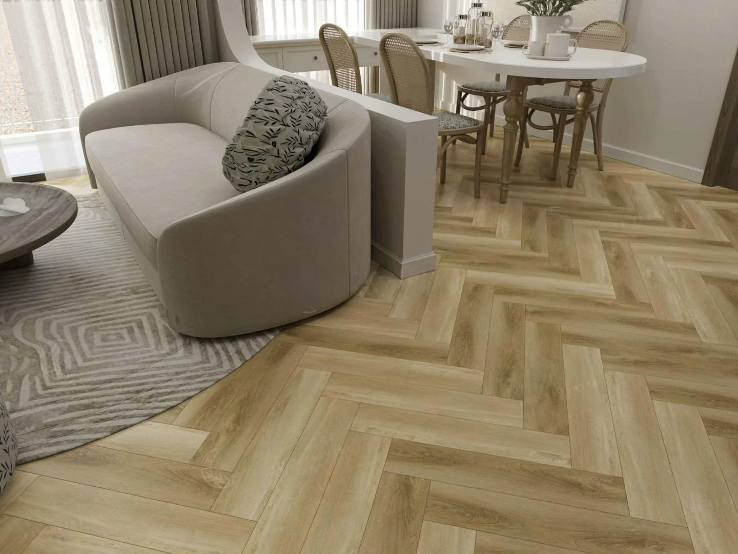 Кварц-винил (ПВХ плитка) Тулесна Арт Паркет Гразиосо (Tulesna Art Parquet Grazioso) 43 кл. от поставщика Консалт Паркет, детальное фото