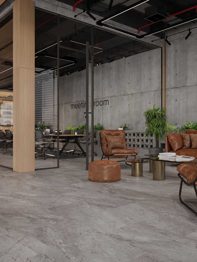 Кварц-винил (ПВХ плитка) Альпайн Флор Монолит Премиум ЛВТ ECO 26-6 Барбо (Alpine Floor LVT STONE PREMIUM) 43 кл. от поставщика Консалт Паркет, детальное фото