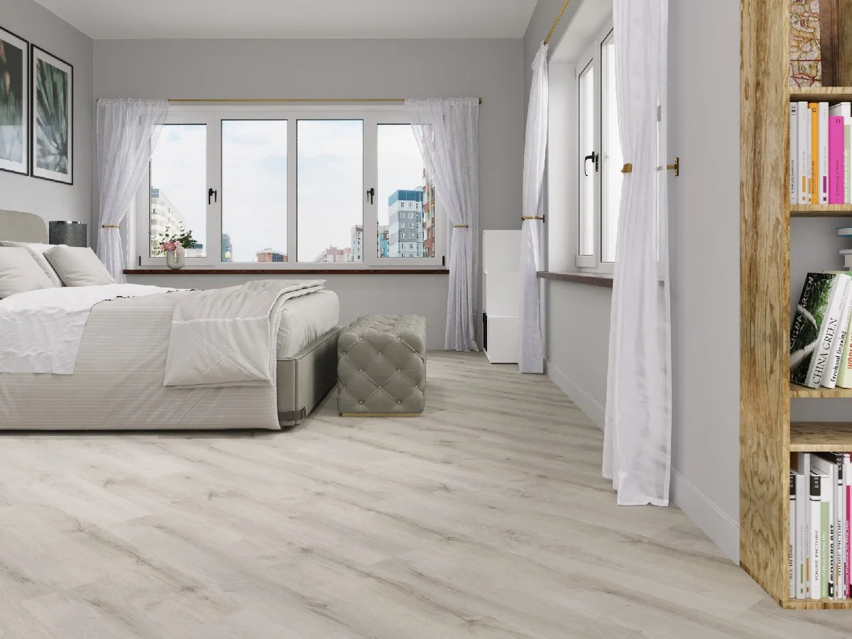 Кварц-винил (ПВХ плитка) АльтаСтеп Перфекто 8802 Дуб Бежевый (Perfecto Alta Step) 34 кл. от поставщика Консалт Паркет, детальное фото