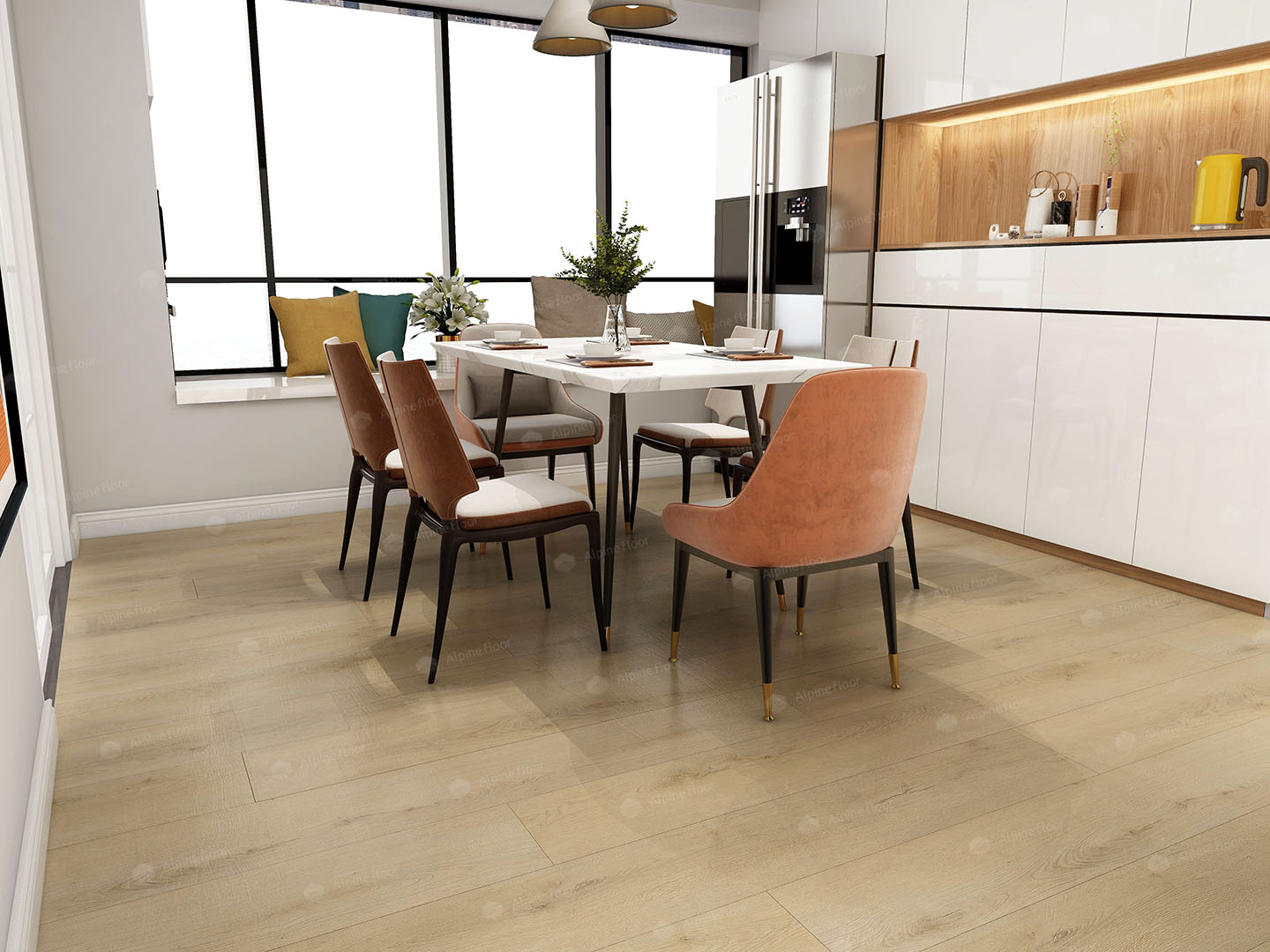 Кварц-винил (ПВХ плитка) Альпайн Флор Премиум XL СПС ECO 7-30 Дуб Сириус ABA (Alpine Floor PREMIUM SPC) 43 кл. от поставщика Консалт Паркет, детальное фото