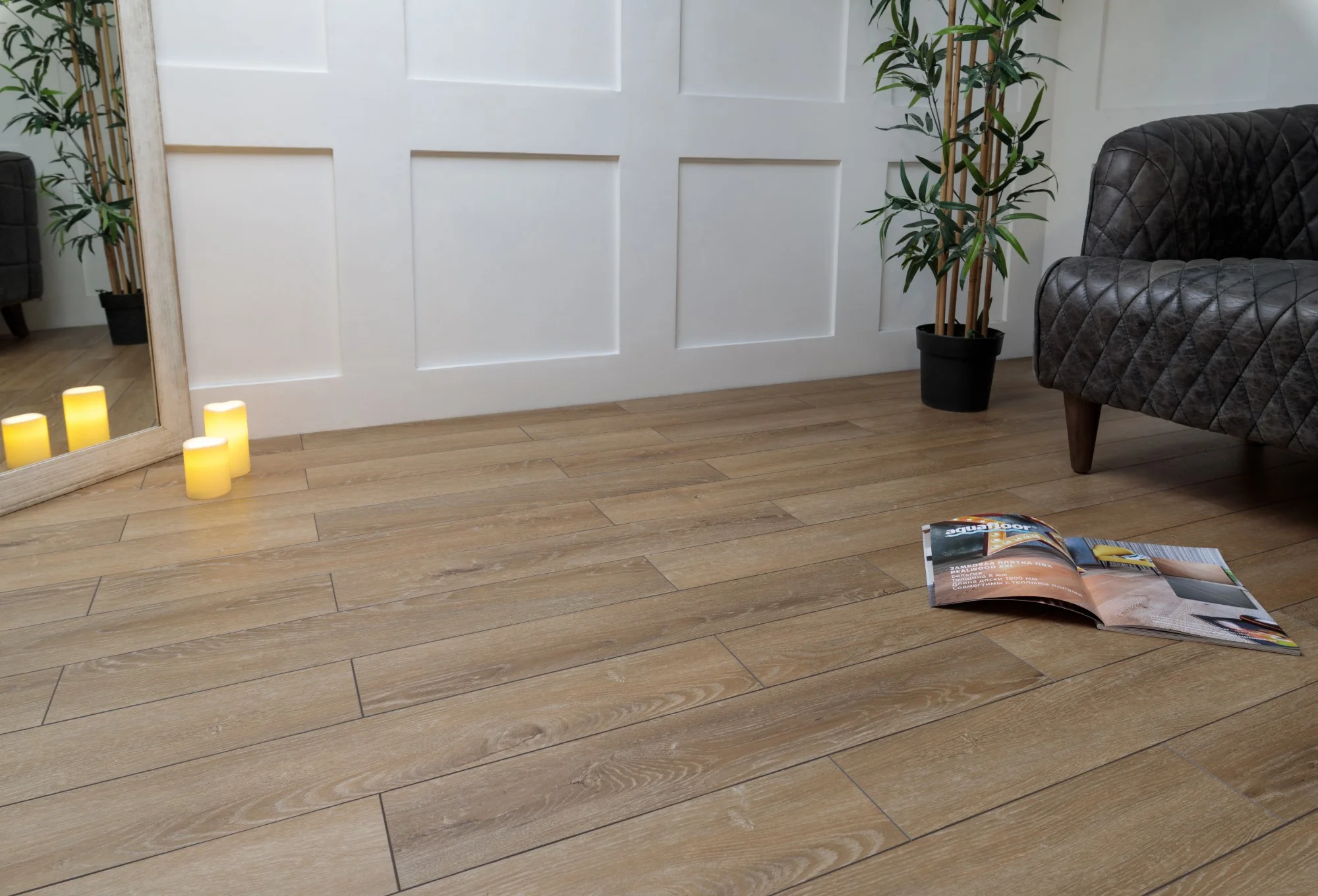 Кварц-винил (ПВХ плитка) Аквафлор Паркет Плюс AF6019PQ+ (Aquafloor Parquet Plus) 43 кл. от поставщика Консалт Паркет, детальное фото