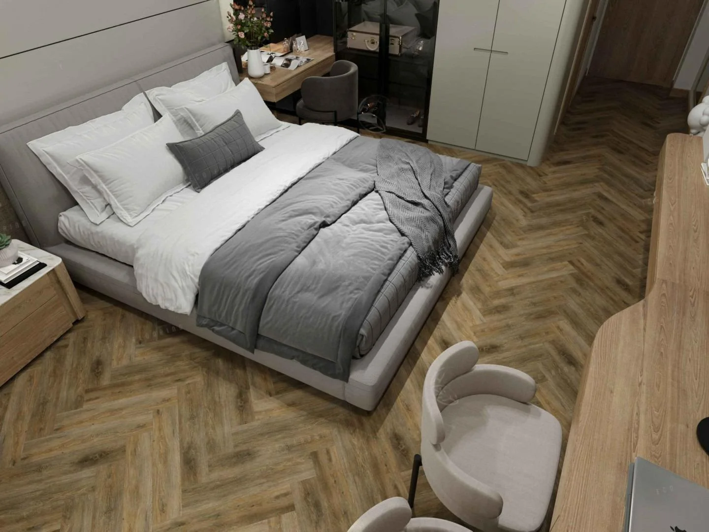 Кварц-винил (ПВХ плитка) Тулесна Арт Паркет Дивино (Tulesna Art Parquet Divino) 43 кл. от поставщика Консалт Паркет, детальное фото