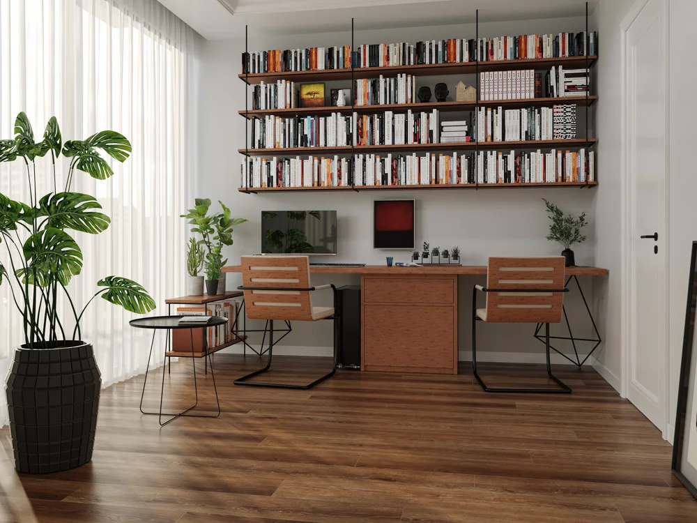 Кварц-винил (ПВХ плитка) КронаФлор 4V Вуд 4 мм Дуб Регин BD-40030-5 (CronaFloor Wood) 43 кл. от поставщика Консалт Паркет, детальное фото