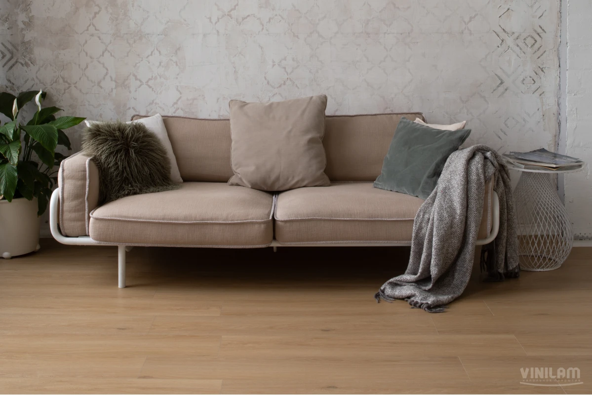 Кварц-винил (ПВХ плитка) СПС Винилам Корк 10110V Дуб Рошфор (SPC Vinilam CORK) 43 кл. от поставщика Консалт Паркет, детальное фото