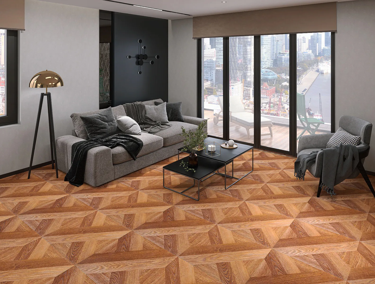 Ламинат Floorwood Palazzo Фьюмичино Нова 34 кл. от поставщика Консалт Паркет, детальное фото