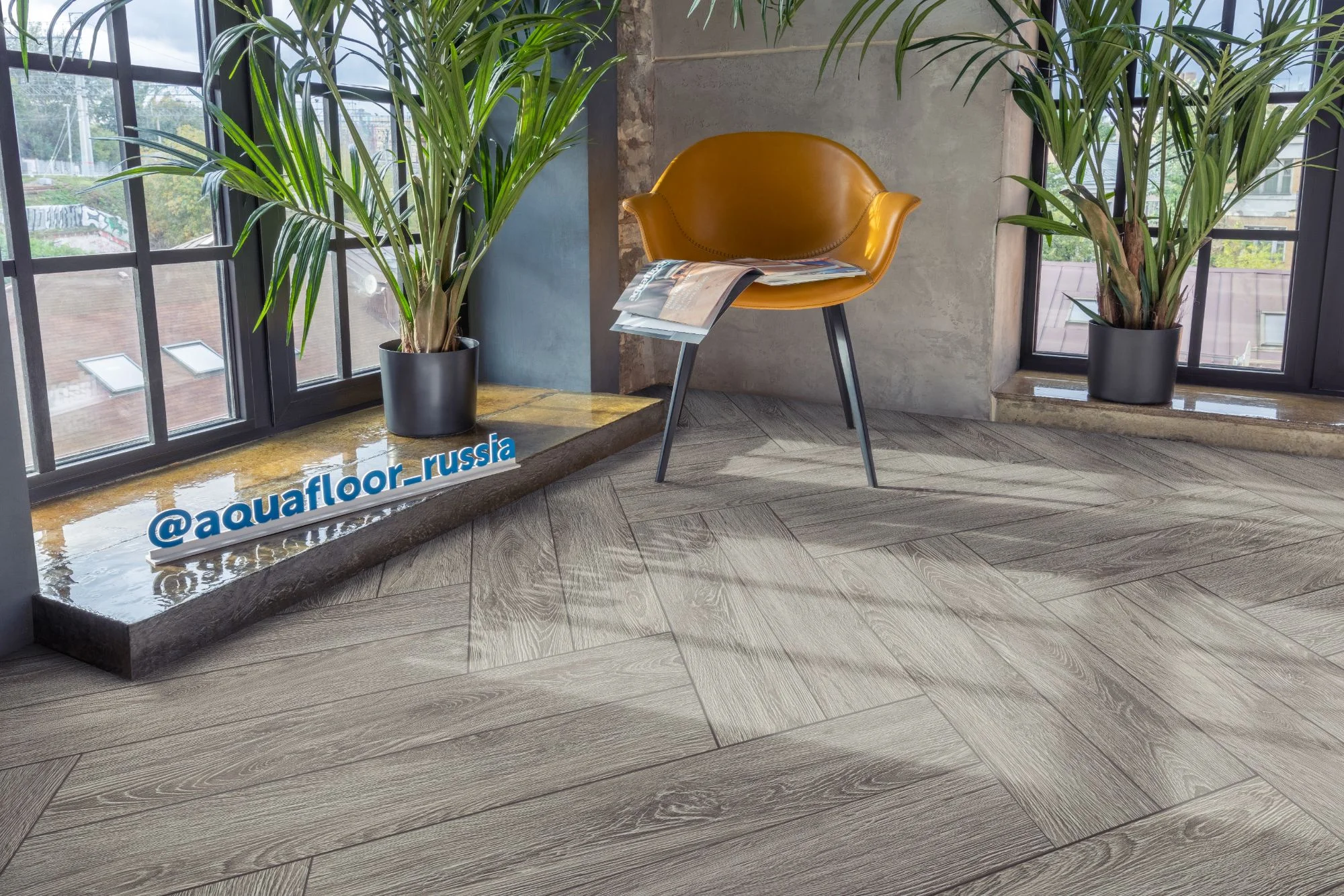 Кварц-винил (ПВХ плитка) Аквафлор Паркет Клеевой AF2502PG (Aquafloor Parquet Glue) 43 кл. от поставщика Консалт Паркет, детальное фото