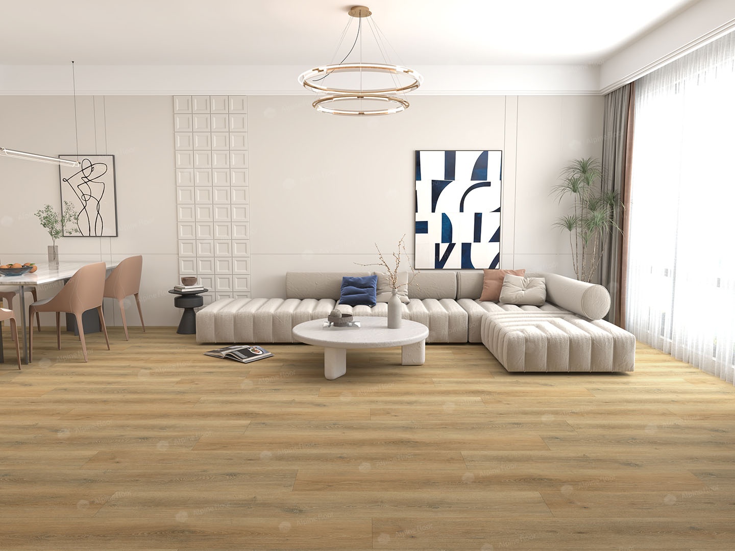 Кварц-винил (ПВХ плитка) Альпайн Флор Премиум XL СПС ECO 7-26 Дуб Франц ABA (Alpine Floor PREMIUM SPC) 43 кл. от поставщика Консалт Паркет, детальное фото