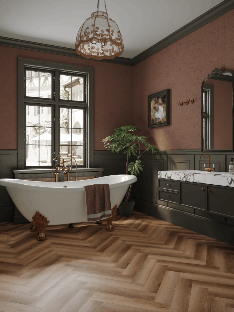 Кварц-винил (ПВХ плитка) Тулесна Арт Паркет Гранит (Tulesna Art Parquet Granit) 43 кл. от поставщика Консалт Паркет, детальное фото