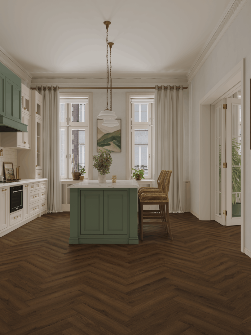 Кварц-винил (ПВХ плитка) Тулесна Арт Паркет Атлант (Tulesna Art Parquet Atlant) 43 кл. от поставщика Консалт Паркет, детальное фото