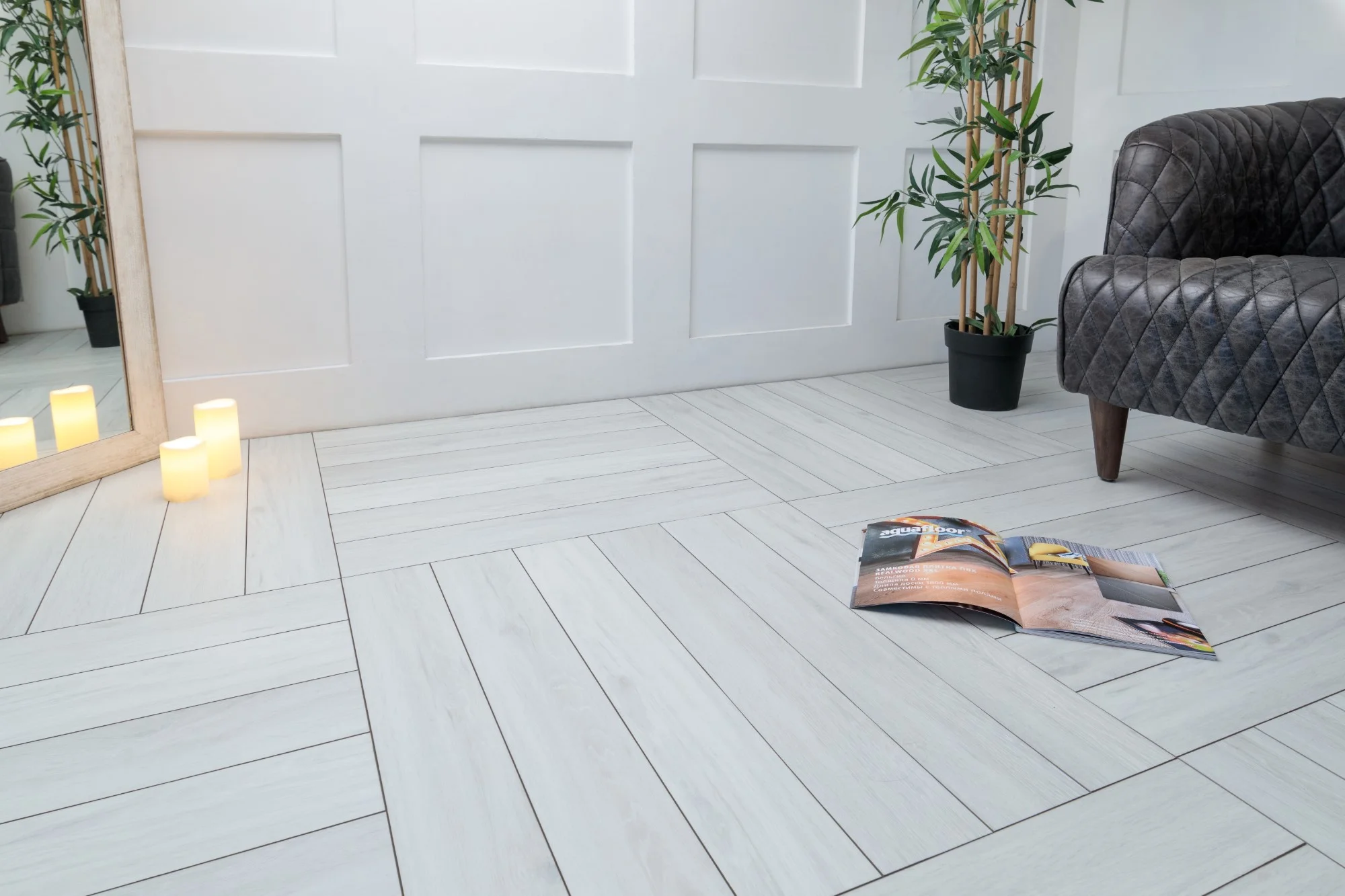 Кварц-винил (ПВХ плитка) Аквафлор Паркет Плюс AF6016PQ+ (Aquafloor Parquet Plus) 43 кл. от поставщика Консалт Паркет, детальное фото