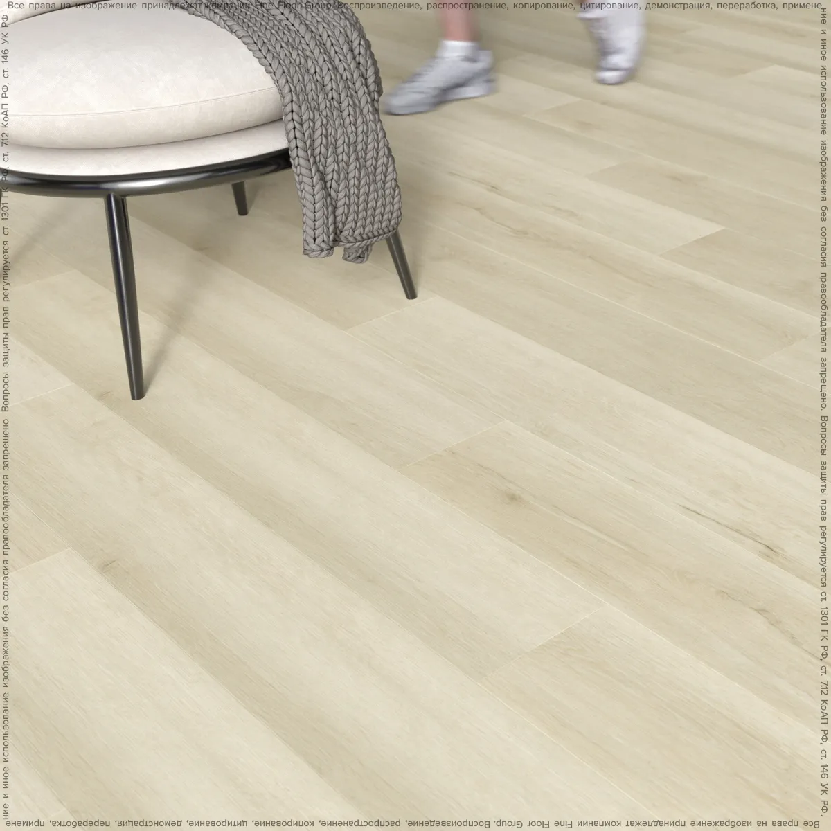 Кварц-винил (ПВХ плитка) ФайнФлор FF-1174 Дуб Олекма (Fine Floor) 43 кл. от поставщика Консалт Паркет, детальное фото