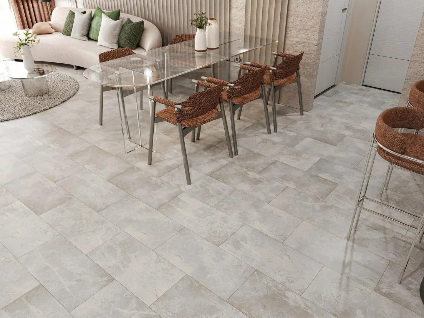 Кварц-винил (ПВХ плитка) Альпайн Флор Светлый Камень ЛВТ ЕСО 15-3 Ваймеа (Alpine Floor LIGHT STONE LVT) 43 кл. от поставщика Консалт Паркет, детальное фото