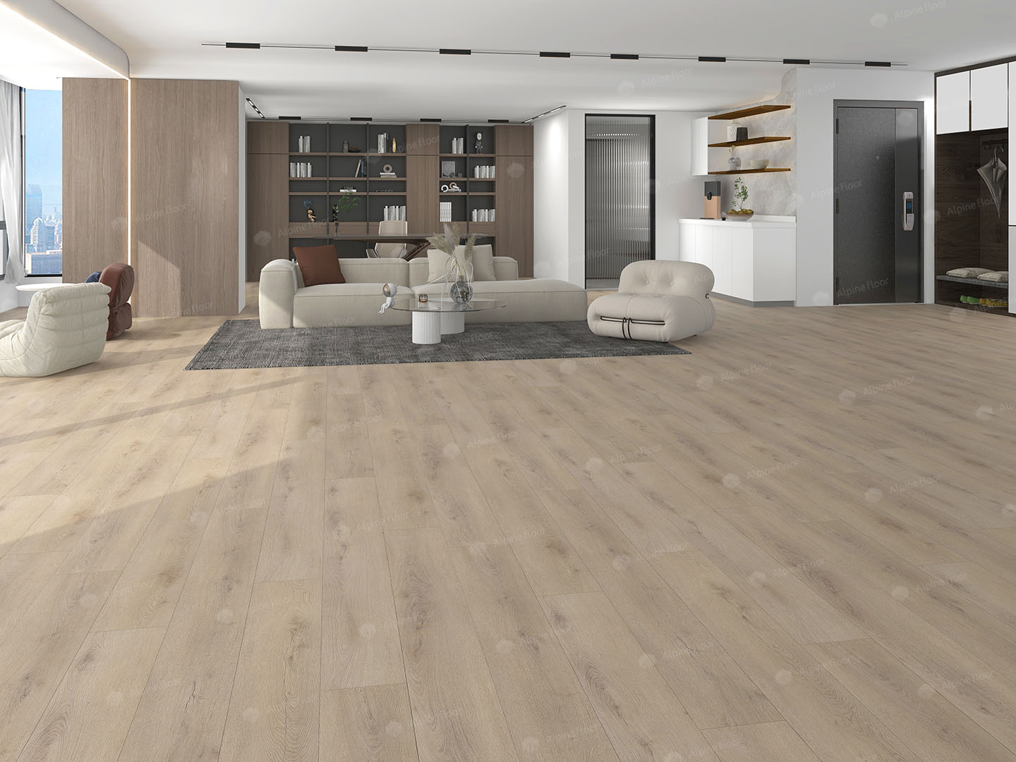 Кварц-винил (ПВХ плитка) Альпайн Флор Премиум XL СПС ECO 7-24 Дуб Эльнат ABA (Alpine Floor PREMIUM SPC) 43 кл. от поставщика Консалт Паркет, детальное фото