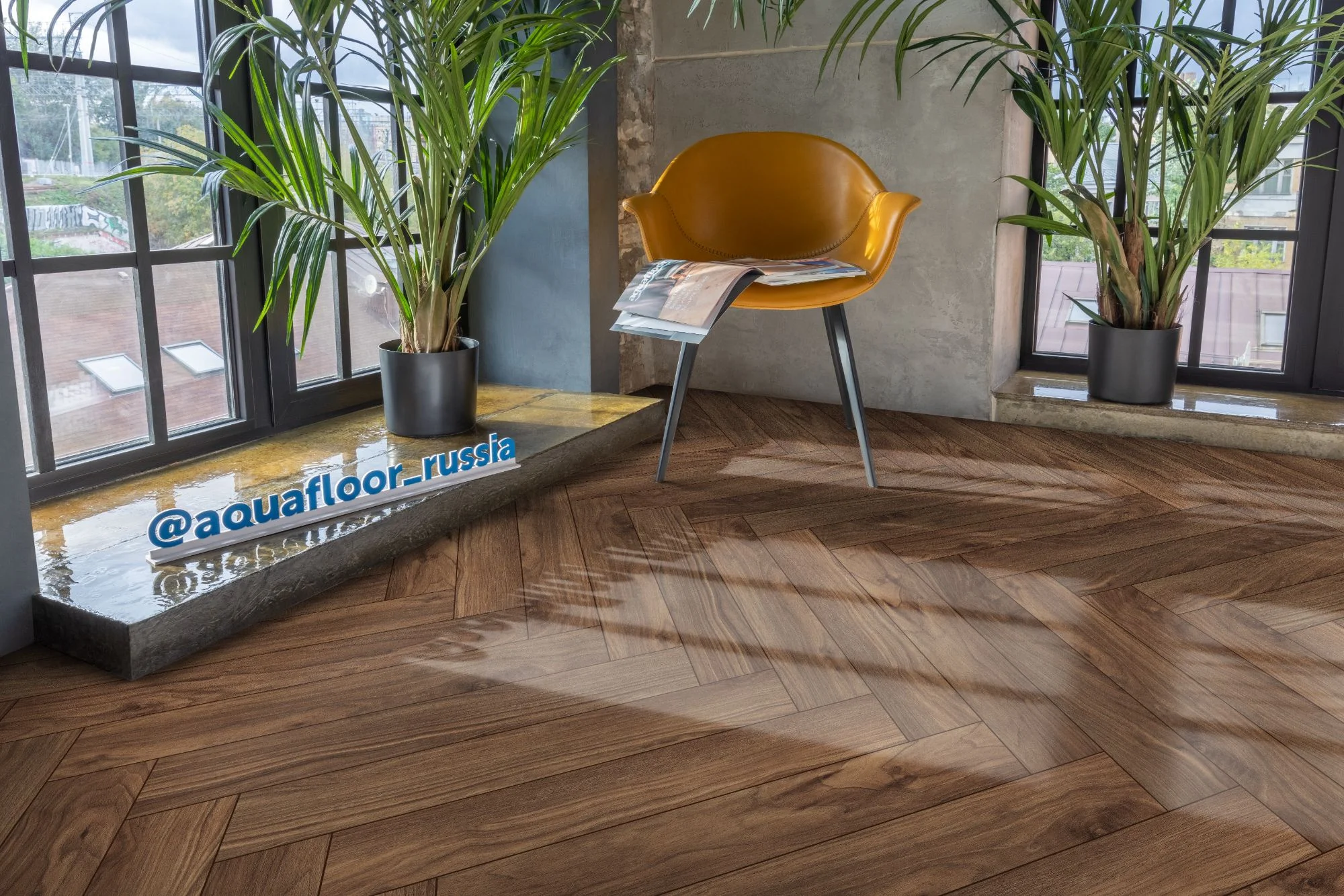 Кварц-винил (ПВХ плитка) Аквафлор Паркет Плюс AF6023PQN+ (Aquafloor Parquet Plus) 43 кл. от поставщика Консалт Паркет, детальное фото