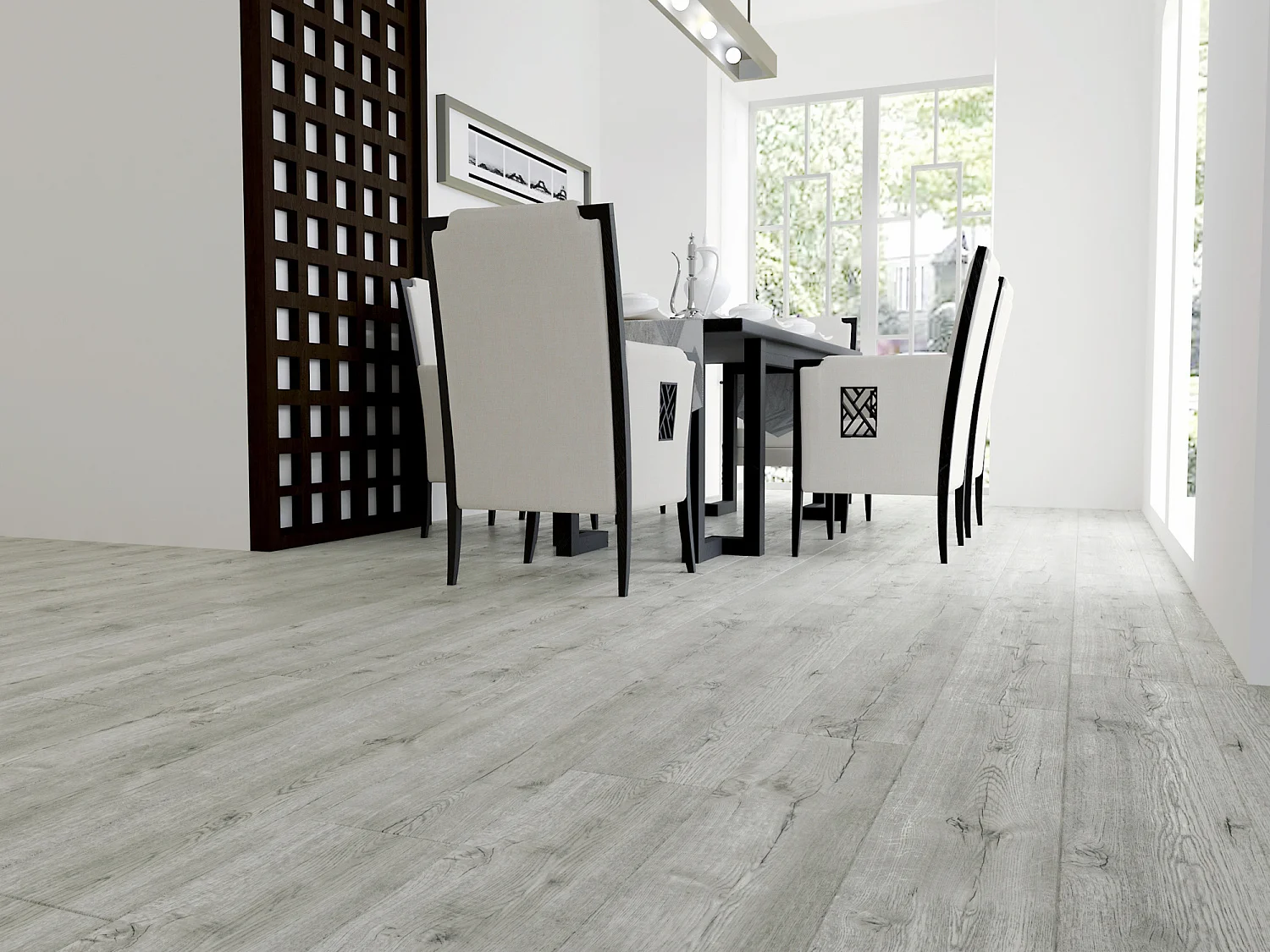 Кварц-винил (ПВХ плитка) ФайнФлор Стронг FF-1253 Дуб Палладиум (Strong Fine Floor) 43 кл. от поставщика Консалт Паркет, детальное фото