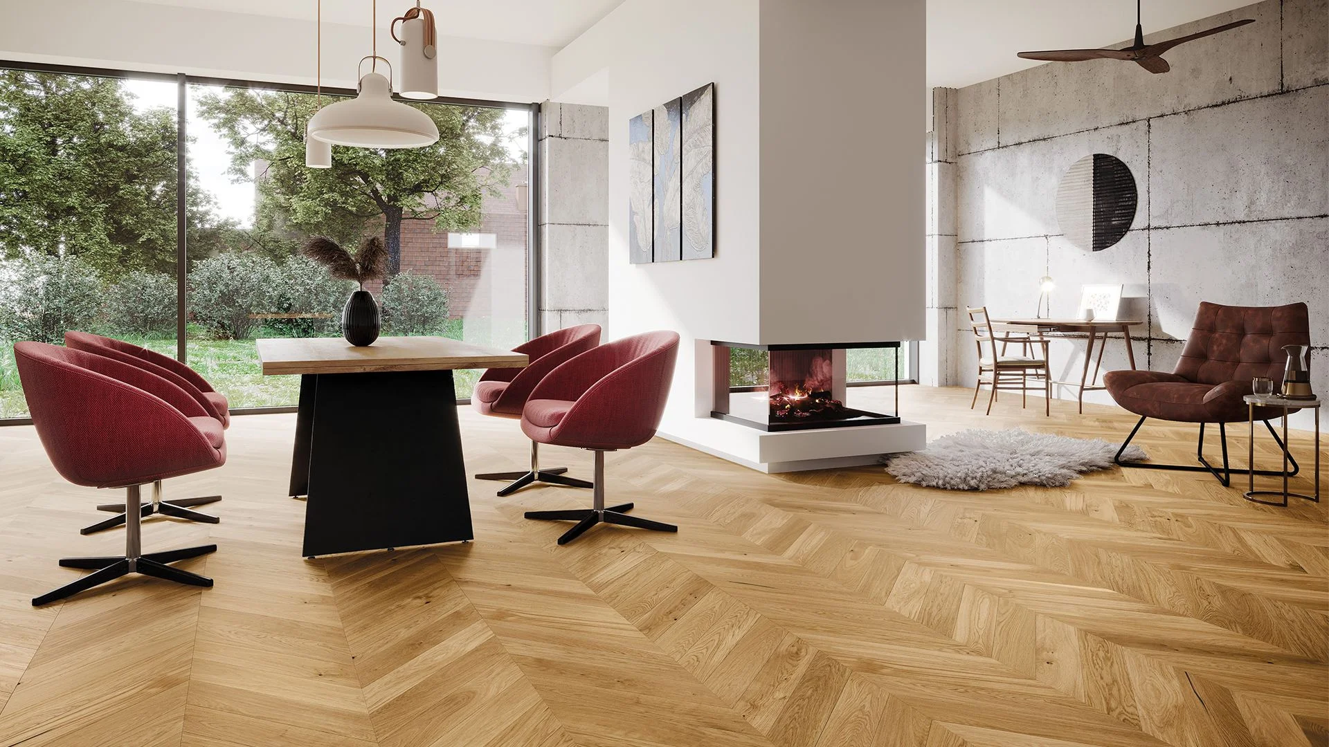 Купить Паркетная доска Барлинек Пур Классико Лайн Дуб Яркий (Barlinek Pure Classico Line Bright)  кл. от поставщика Консалт Паркет, детальное фото