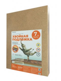 Купить Подложка под ламинат хвойная БЕЛТЕРМО Under floor 7 мм  кл. от поставщика Консалт Паркет, детальное фото