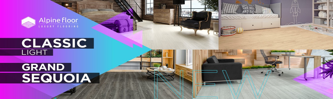 Новинка! Коллекции Grand Sequoia Light и Classic Light от Alpine Floor