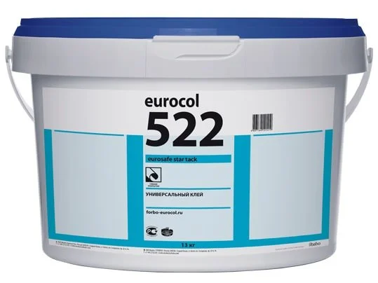 Купить Клей дисперсионный Форбо Еврокол 522 Евросейф Стар Так (Forbo Eurocol Eurosafe Star Tack)  кл. от поставщика Консалт Паркет, детальное фото