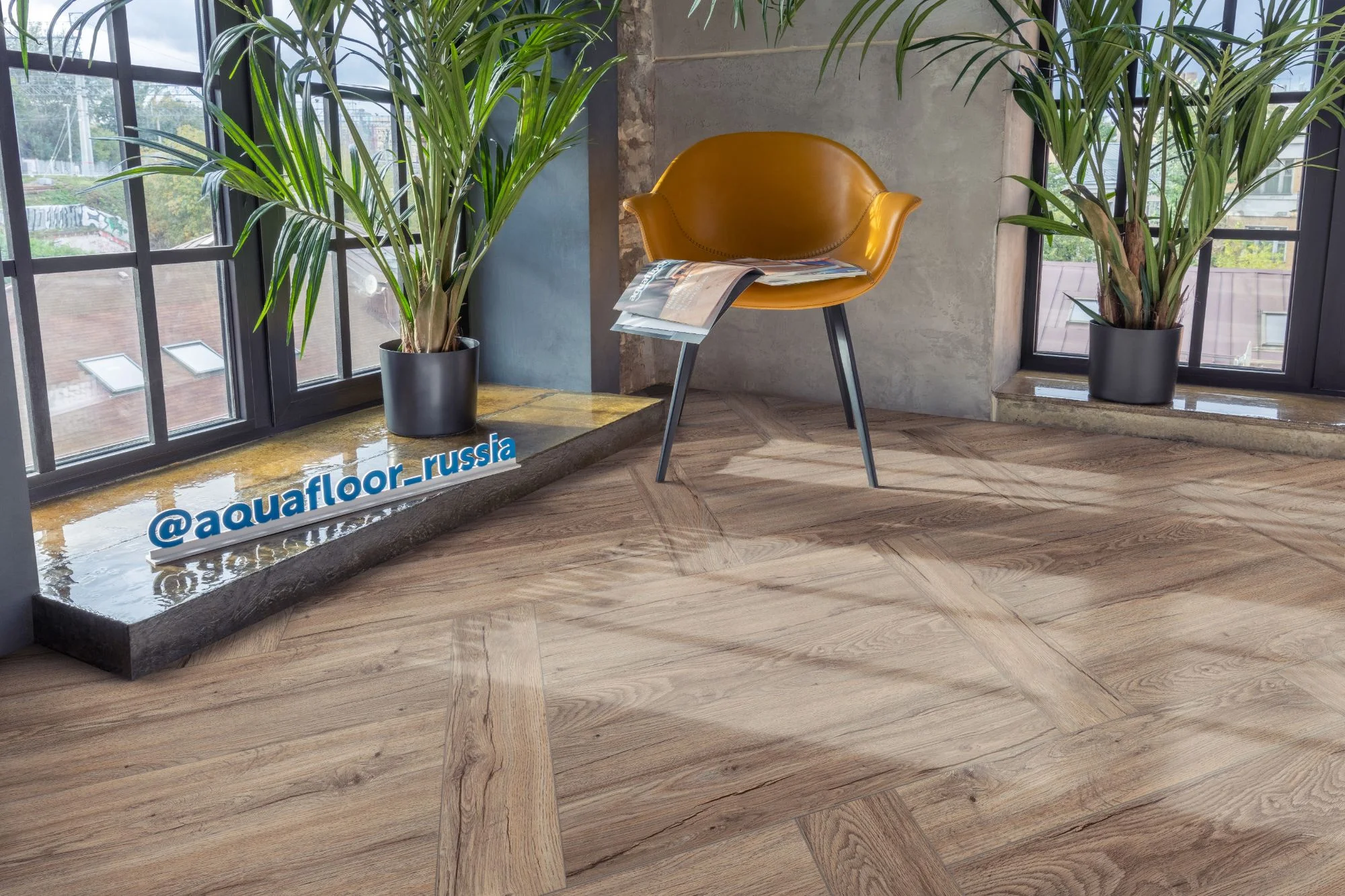 Кварц-винил (ПВХ плитка) Аквафлор Паркет Клеевой AF2506PG (Aquafloor Parquet Glue) 43 кл. от поставщика Консалт Паркет, детальное фото