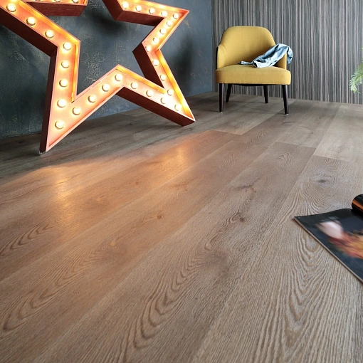 Кварц-винил (ПВХ плитка) Аквафлор РеалВуд XXL AF8024XXL (Aquafloor Real Wood)