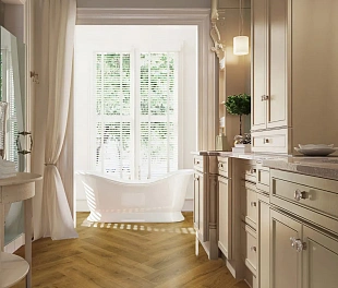 Кварц-винил (ПВХ плитка) CronaFloor Herringbone 2.0 Дуб Анже H016