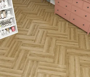 Ламинат Альпайн Флор Ориджинал Ёлочка 12 Про Дуб Эльзас (Alpine Floor Original Herringbone Pro) — фото 4