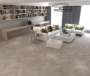 Кварц-винил (ПВХ плитка) ДамиФлор Шеврон DF02-Ch Пале-Рояль (Chevron Damy Floor) — фото 3