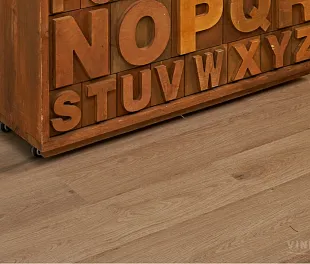 Кварц-винил (ПВХ плитка) СПС Винилам Керамо Вуд 4,5 мм 10219 Дуб Марсан (SPC Vinilam Ceramo Wood) — фото 3