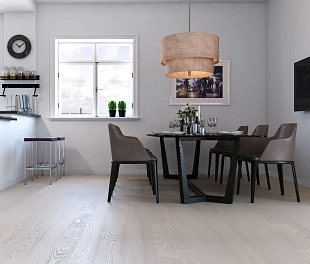 Паркетная доска Поларвуд Классик Ясень Рикотта Матовый (Polarwood Classic Ricotta Matt)