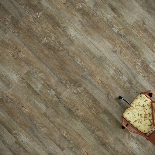 Кварц-винил (ПВХ плитка) ФайнФлор Вуд клеевой FF-1420 Дуб Фуэго (Wood Dry Back Fine Floor)