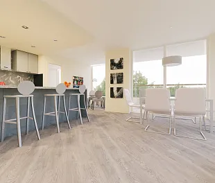 Кварц-винил (ПВХ плитка) ФайнФлор Светлый FF-1340 Дуб Норвик (Light Fine Floor) — фото 2