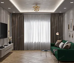 Кварц-винил (ПВХ плитка) Норланд Лагом Паркет ЛВТ Сот 1034-6 (Norland Lagom Parquet LVT Sot)