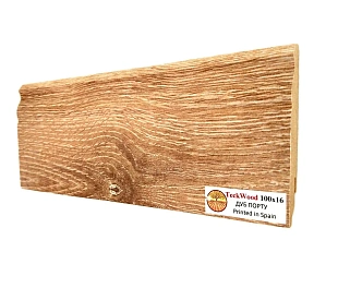 Плинтус Теквуд Дуб Порту (100*16) (Teckwood)