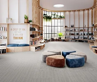 Ковровая плитка Ай Ви Си Груп Арт Интервеншн Экспансион Поинт 975 (IVC Group Expansion Point Art Intervention) — фото 2