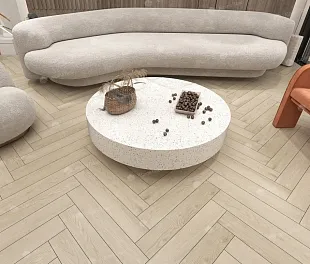 Ламинат Альпайн Флор Ориджинал Ёлочка 12 мм Дуб Сардиния (Alpine Floor Original Herringbone) — фото 3