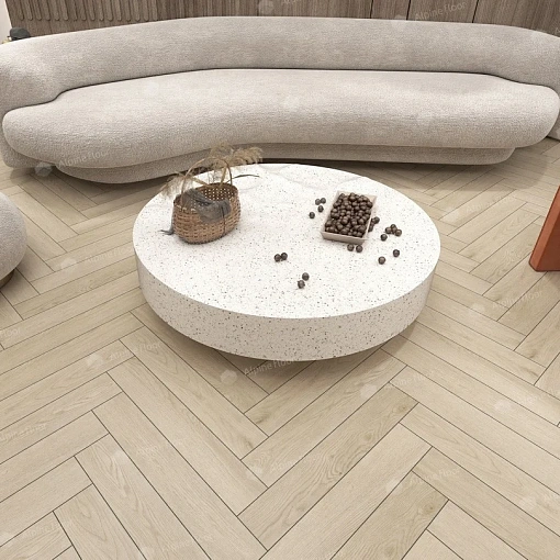 Ламинат Альпайн Флор Ориджинал Ёлочка 12 мм Дуб Сардиния (Alpine Floor Original Herringbone)
