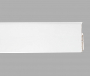 Плинтус ПВХ Quadro 10318 Белый Матовый