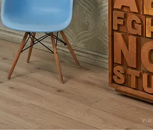 Кварц-винил (ПВХ плитка) СПС Винилам Керамо Вуд 4,5 мм 10219 Дуб Марсан (SPC Vinilam Ceramo Wood) — фото 2