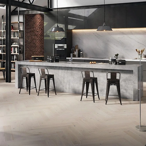 Паркетная доска Барлинек Пур Классико Лайн Дуб Капучино (Barlinek Pure Classico Line Cappuccino)